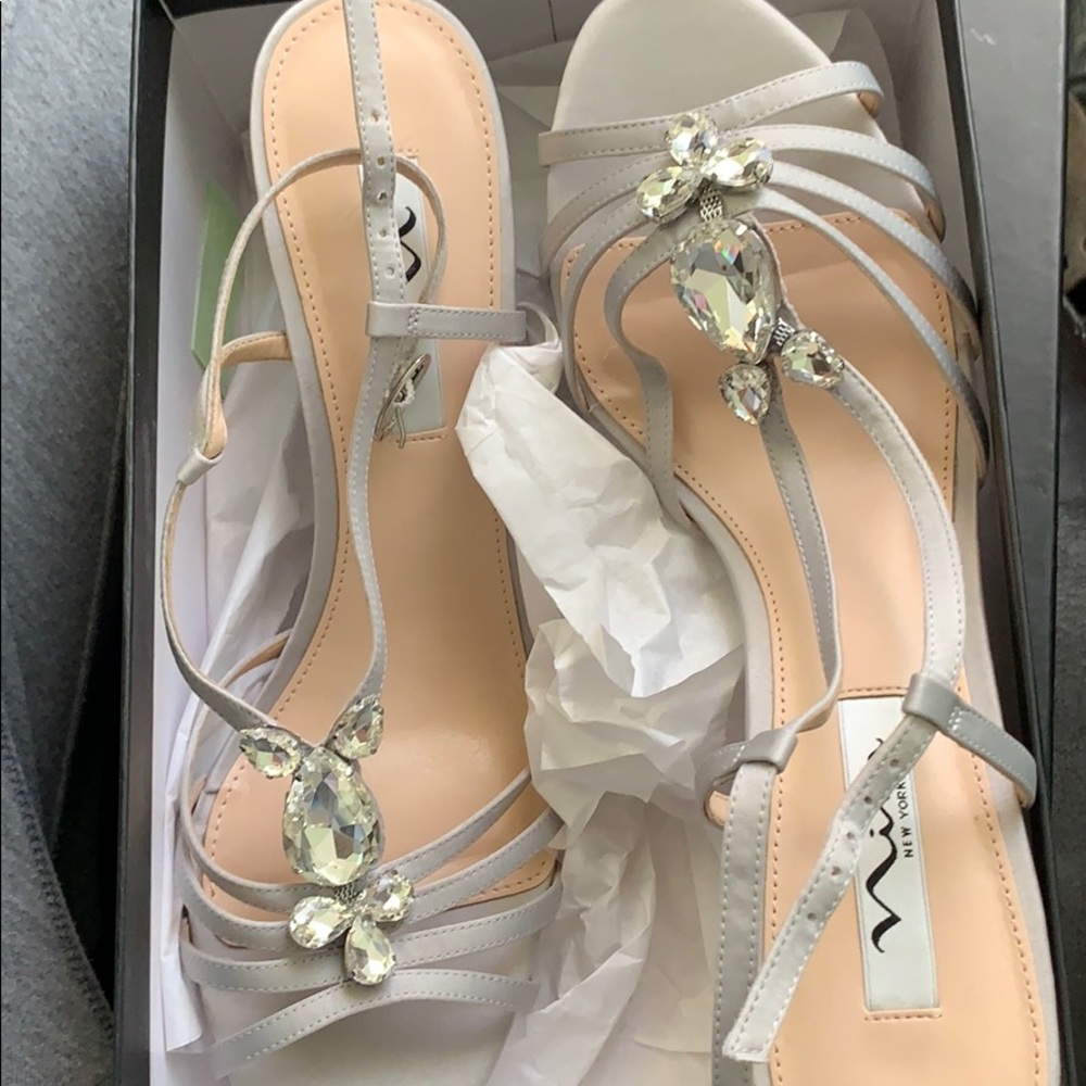 Mineola Silver Sandals